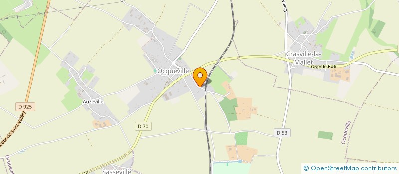 localisation de l'entreprise PIERELEC  OCQUEVILLE