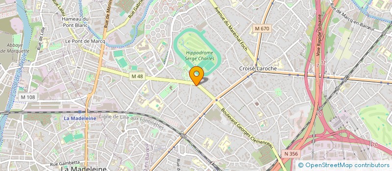 localisation de l'entreprise PIERELNA  MARCQ-EN-BARUL