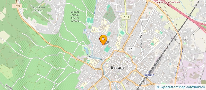 localisation de l'entreprise PIERFORMANCE à BEAUNE