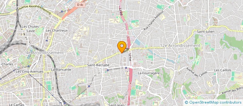 localisation de l'entreprise PIERIBAT à MARSEILLE