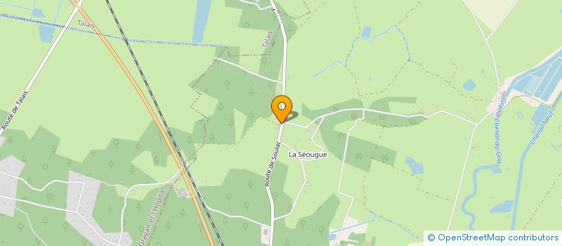 localisation de l'entreprise PIERIC  SAINT-VIVIEN-DE-MEDOC