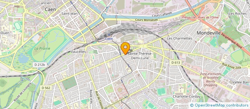 localisation de l'entreprise PIERILO  CAEN