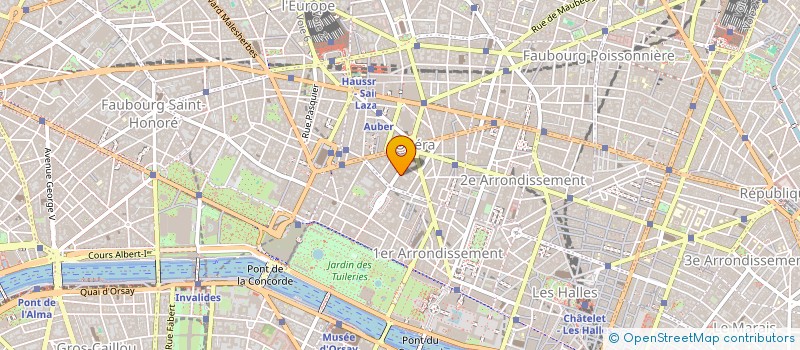 localisation de l'entreprise PIERIM à PARIS