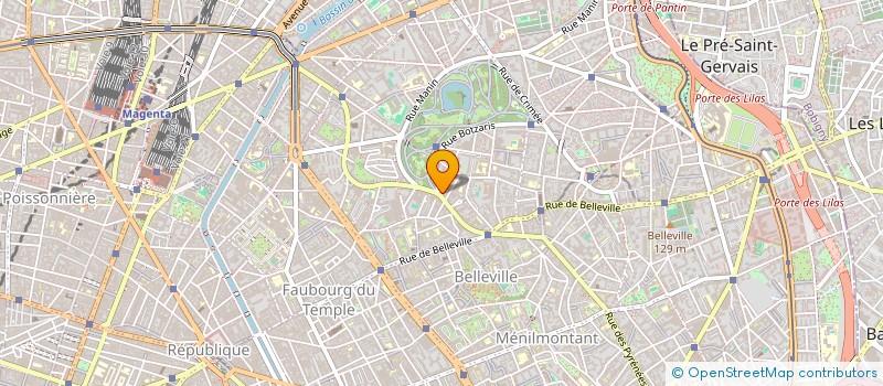 localisation de l'entreprise PIERINA MORANDI ET BRUNO  PARIS