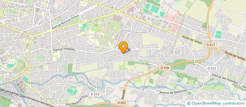 localisation de l'entreprise PIERKHAM  BIZANOS