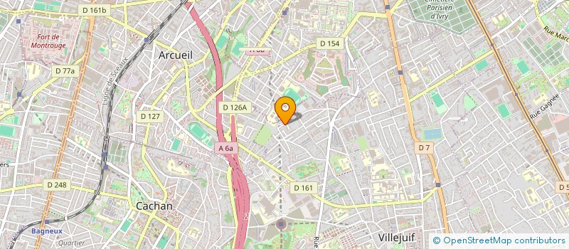 localisation de l'entreprise PIERMA à VILLEJUIF