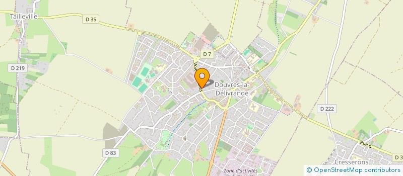 localisation de l'entreprise PIERMAR INVESTISSEMENTS SA à DOUVRES-LA-DELIVRANDE