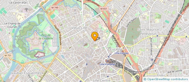 localisation de l'entreprise PIERMART  LILLE