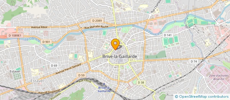 localisation de l'entreprise PIERMIC  BRIVE-LA-GAILLARDE