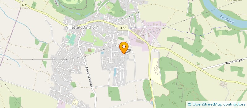 localisation de l'entreprise PIERNATHER  VILLETTE-D'ANTHON
