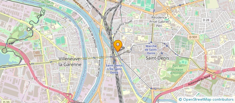 localisation de l'entreprise PIERO DISTRIBUTION SARL à SAINT-DENIS