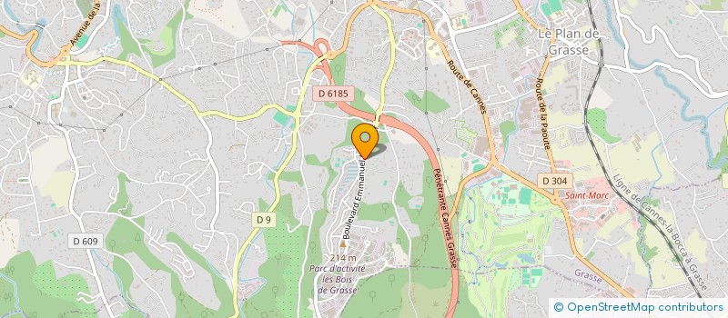 localisation de l'entreprise PIEROL  GRASSE