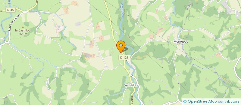 localisation de l'entreprise PIEROSE  ASSON