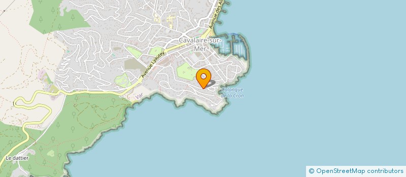 localisation de l'entreprise PIERPAUL à CAVALAIRE-SUR-MER