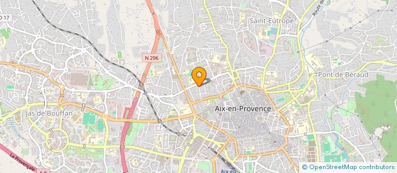 localisation de l'entreprise PIERPROVENCE IMMOBILIER à AIX-EN-PROVENCE