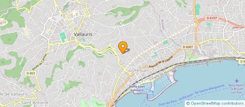 localisation de l'entreprise PIERRA à FREJUS