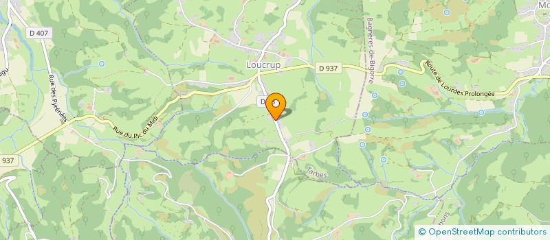 localisation de l'entreprise PIERRA - CATHIALINE  LOUCRUP