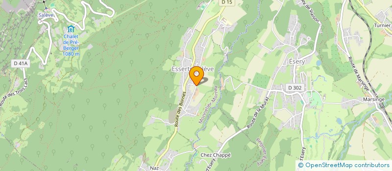 localisation de l'entreprise PIERRA MENTA  MONNETIER-MORNEX