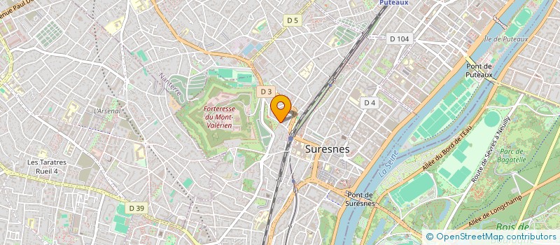 localisation de l'entreprise PIERRA MENTA à SURESNES