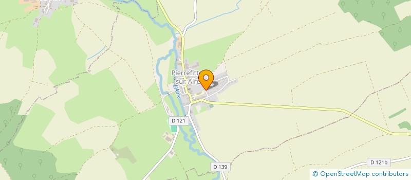 localisation de l'entreprise PIERRALINE à PIERREFITTE-SUR-AIRE