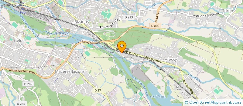 localisation de l'entreprise PIERRAT  IDRON