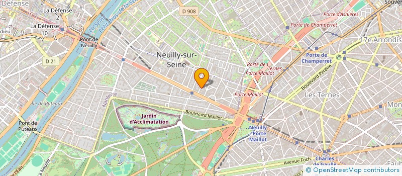 localisation de l'entreprise PIERRE 1ER à NEUILLY-SUR-SEINE