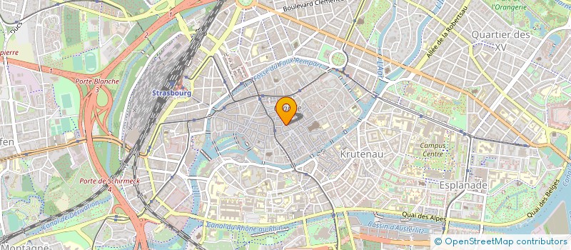 localisation de l'entreprise PIERRE 2 CONSULTING à STRASBOURG