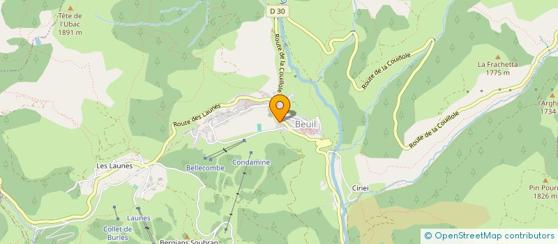 localisation de l'entreprise PIERRE  PEONE