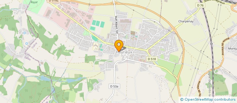 localisation de l'entreprise PIERRE  HEYRIEUX