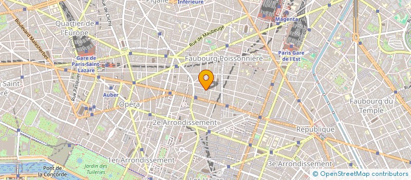 localisation de l'entreprise PIERRE  PARIS