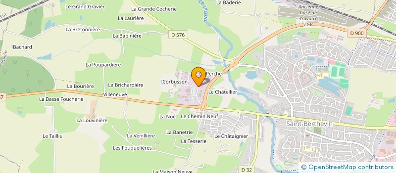 localisation de l'entreprise PIERRE à SAINT-BERTHEVIN