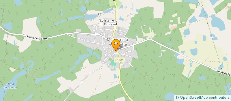 localisation de l'entreprise PIERRE à MENESTREAU-EN-VILLETTE