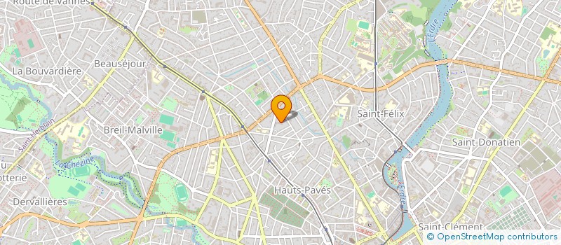 localisation de l'entreprise PIERRE 7 à NANTES