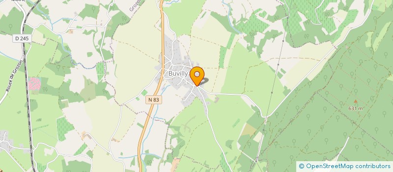 localisation de l'entreprise PIERRE  BUVILLY