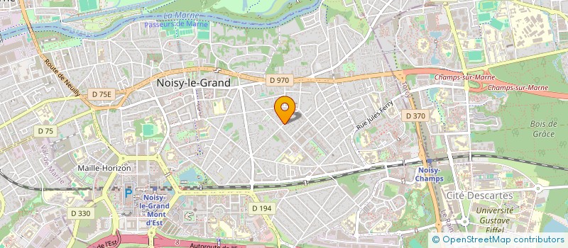 localisation de l'entreprise PIERRE  NOISY-LE-GRAND