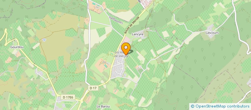 localisation de l'entreprise PIERRE  CAZEVIEILLE