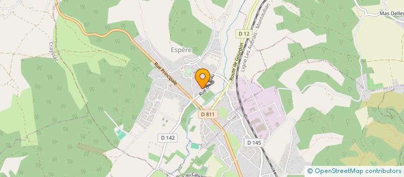 localisation de l'entreprise PIERRE-ALAIN  LABASTIDE-MARNHAC