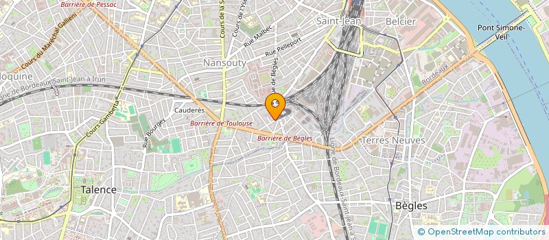 localisation de l'entreprise PIERRE ANGULAIRE à BORDEAUX
