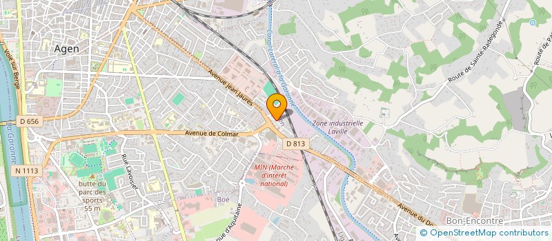 localisation de l'entreprise PIERRE ANGULAIRE  AGEN