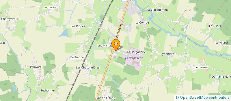 localisation de l'entreprise PIERRE-ANTOINE  SAINT-ETIENNE-DU-BOIS