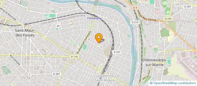 localisation de l'entreprise PIERRE ANTOINE à SAINT-MAUR-DES-FOSSES