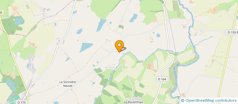 localisation de l'entreprise PIERRE ARRIVEE  BRESSUIRE