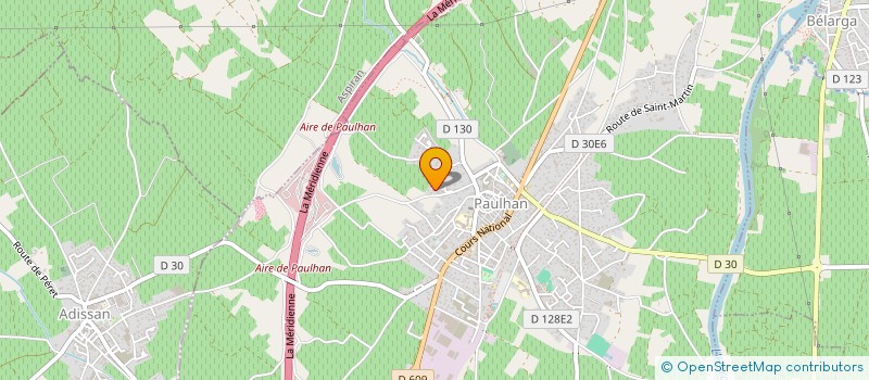 localisation de l'entreprise PIERRE ASSISTANCE TRAVAUX PUBLICS  SAINT-PARGOIRE