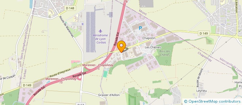 localisation de l'entreprise PIERRE AVENIR IMMOBILIER à SAINT-GENIS-LAVAL