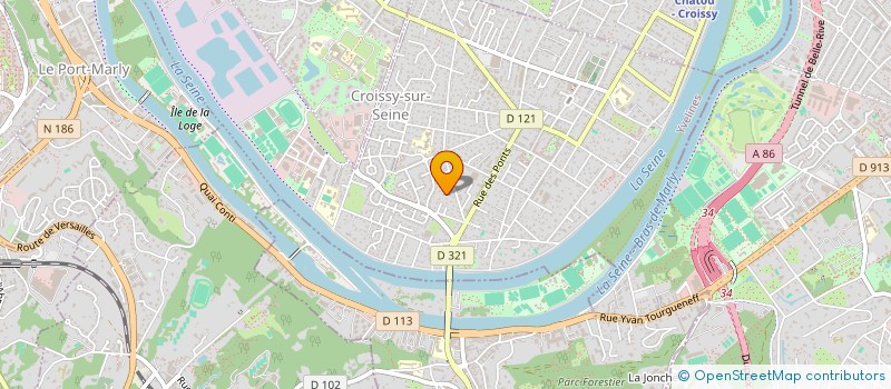localisation de l'entreprise PIERRE BACOT CONSULTING à CROISSY-SUR-SEINE