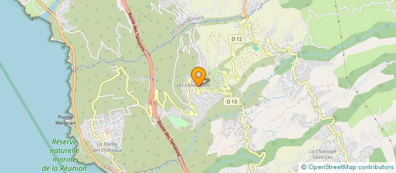 localisation de l'entreprise PIERRE BAILLE  SAINT-LEU