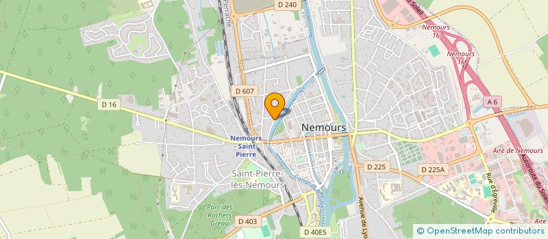 localisation de l'entreprise PIERRE BATIE  NEMOURS