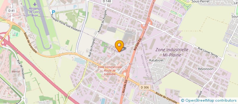 localisation de l'entreprise PIERRE BELMONT  SAINT-PRIEST