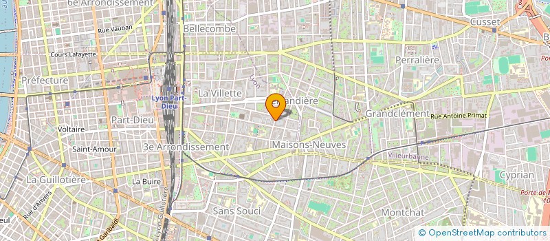 localisation de l'entreprise PIERRE BENITE  LYON