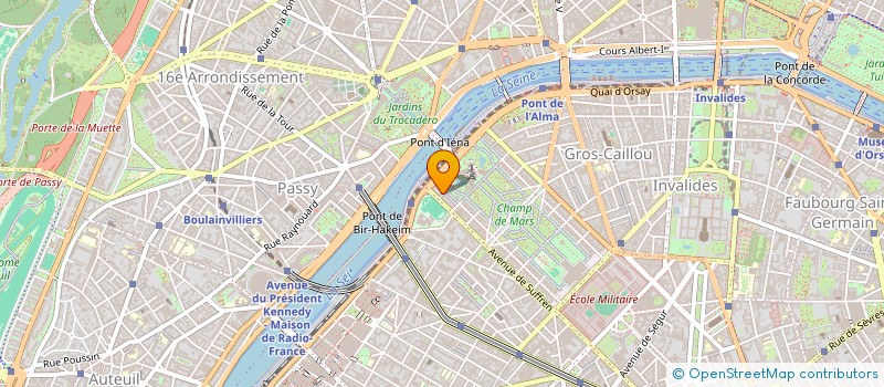 localisation de l'entreprise PIERRE                        BERNA  PARIS